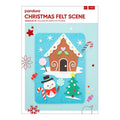 Panduro Kids DIY kit - Christmas felt scene