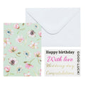 Wenskaart set - A5 - bloemen