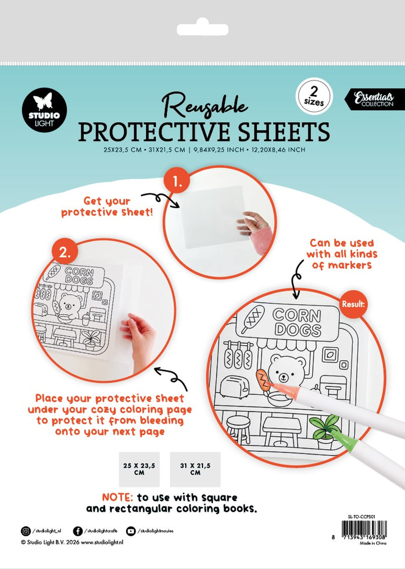 Studio Light - Reusable protective sheets