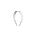 Diadeem plastic - 25 mm - wit