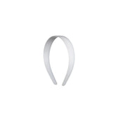 Diadeem plastic - 25 mm - wit