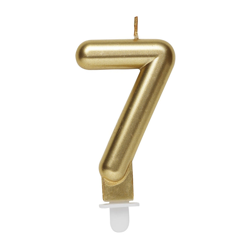 Cijferkaars - goud - 7