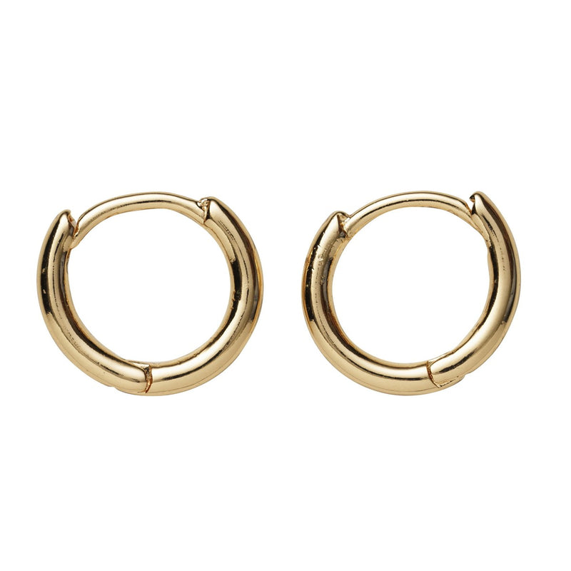 Charm Series oorbellen rond - goudkleurig