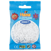 Hama Mini - strijkkralen - 2000 stuks - white 01