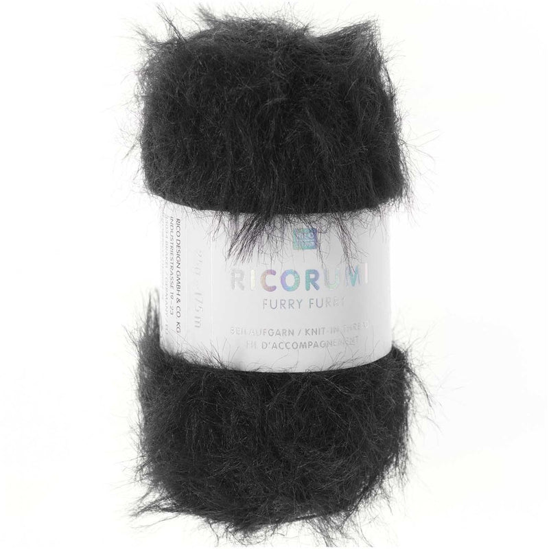 Ricorumi garen Furry Furry - black