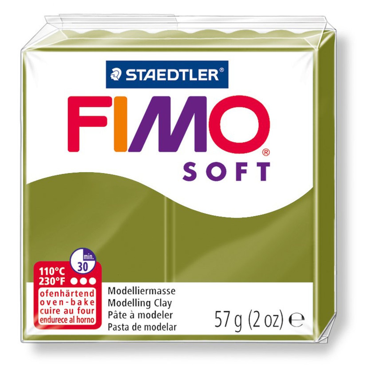 FIMO Soft - 57 gram - olive