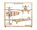 Ugears houten 2.5D puzzel - Fighter Aircraft