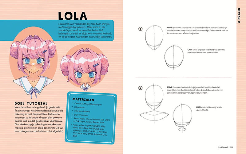 Boek - Anime En Chibi's Tekenen
