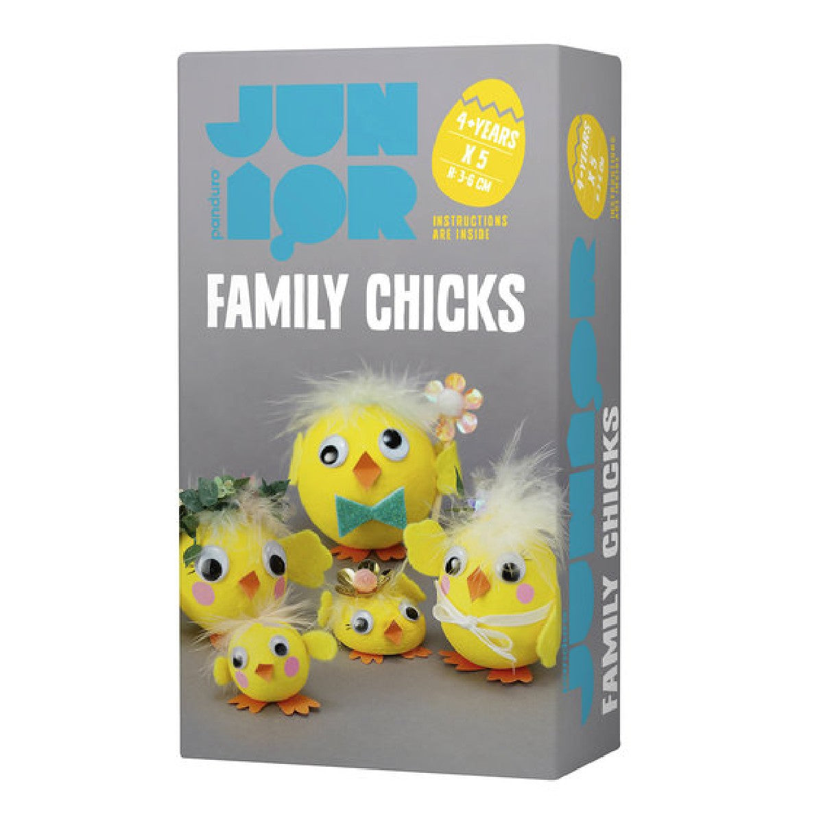 Panduro Junior DIY kit - Family Chicks