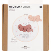 Borduurpakket - 20 cm - baby
