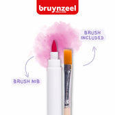 Bruynzeel waterverf viltstiften - 12 kleuren