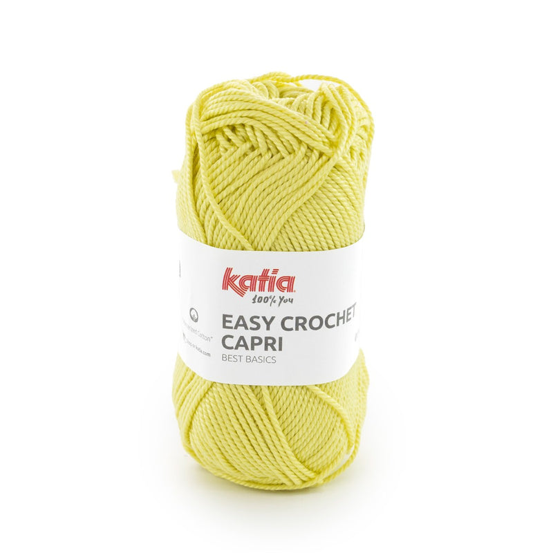 Katia Easy Crochet Capri - geel 118