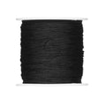 Nylon koord 0.5 mm - 130 meter - zwart
