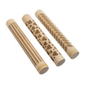 Houten motiefroller - 11 x 1,5 cm - love