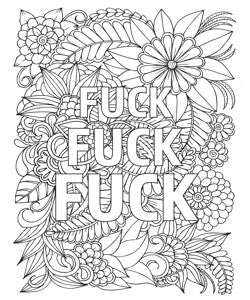 Kleurboek - Het enige echte f*ck it kleurboek