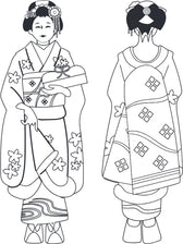 Kleurboek - glitterkleurboek - Icons of Japan