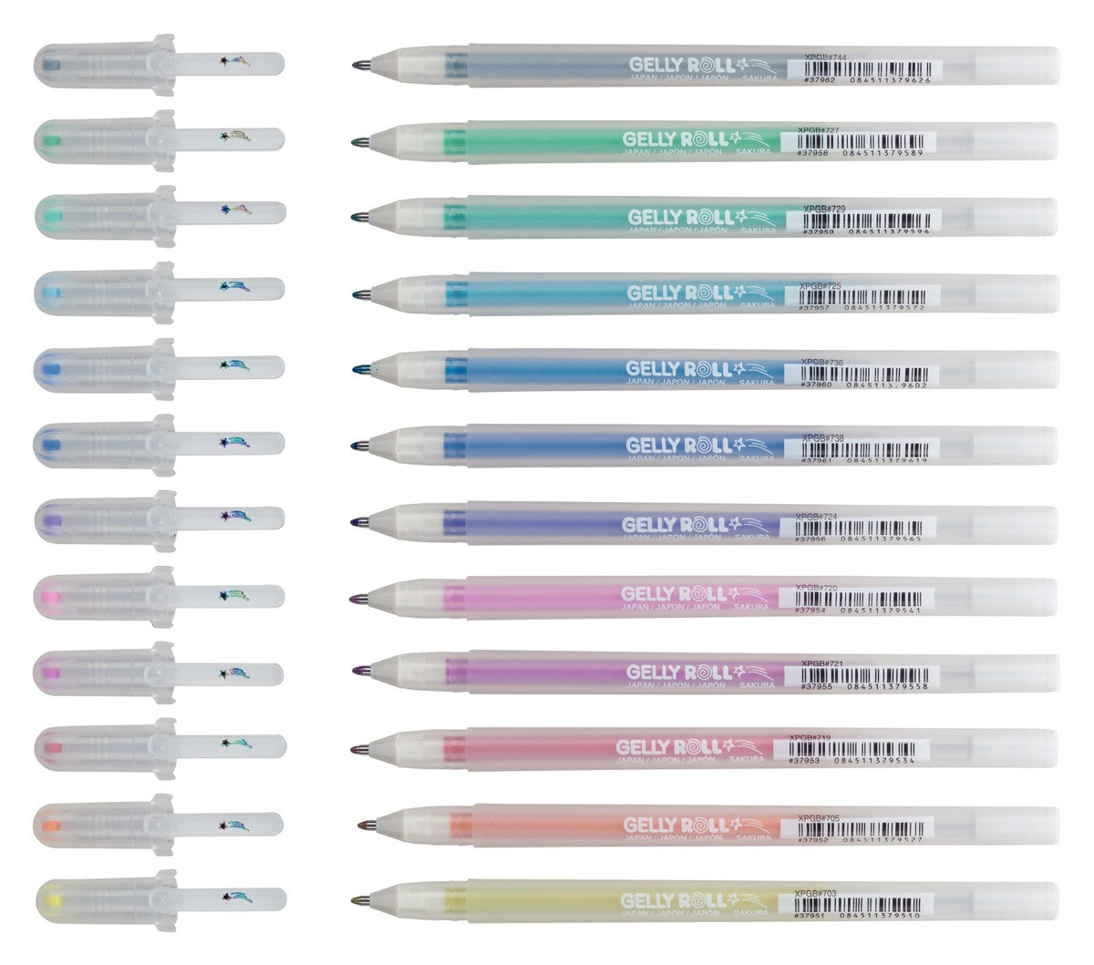 Sakura Gelly Roll set - stardust - 12 stuks