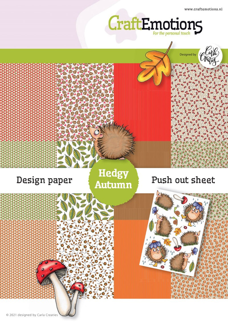 Papierblok A5 - Hedgy autumn