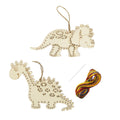 Panduro Junior DIY kit - dino's borduren