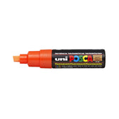 POSCA acrylmarker - beitelpunt PC-8K - 8 mm - fluor oranje