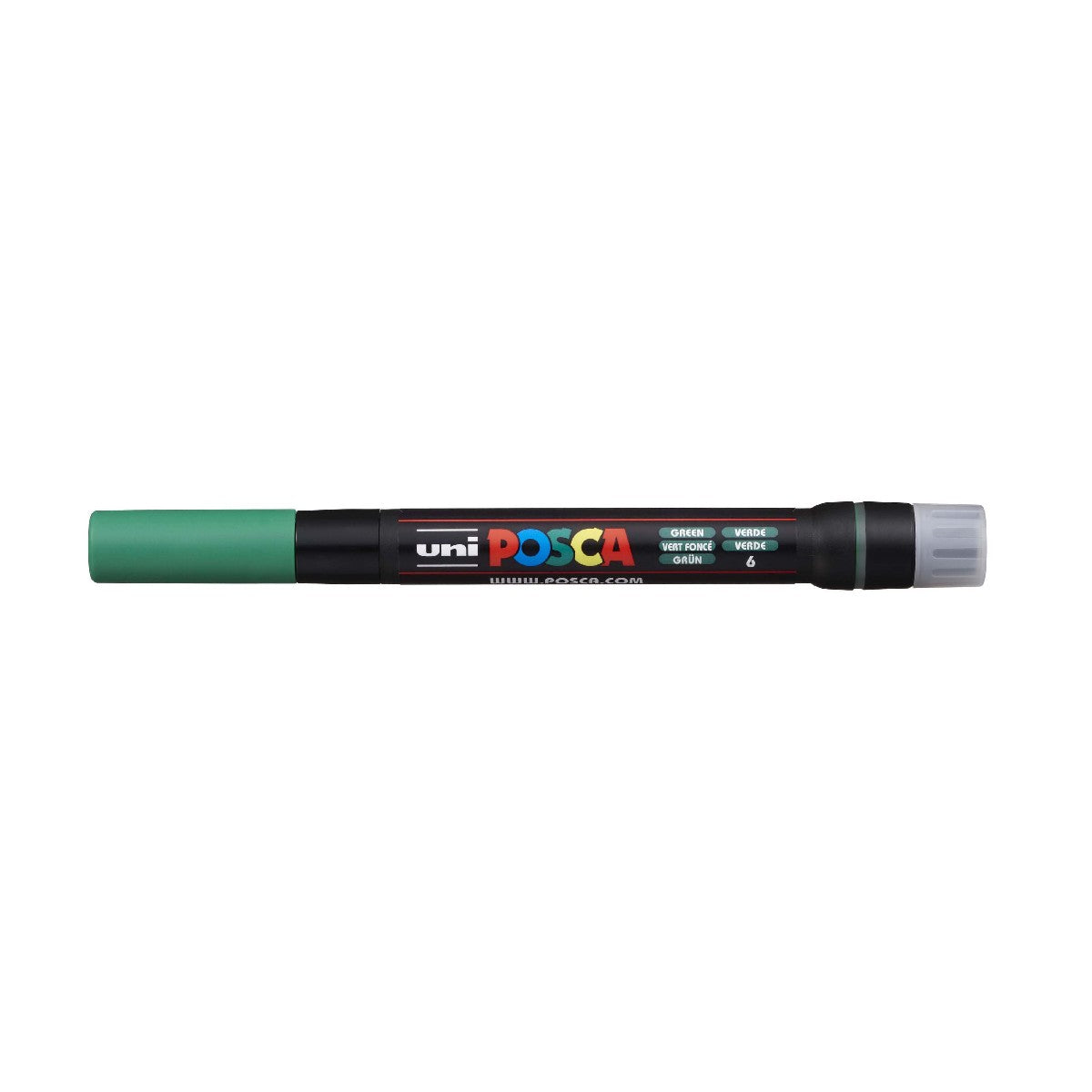 POSCA acrylmarker - brushpunt PCF-350 - 1-10 mm - groen