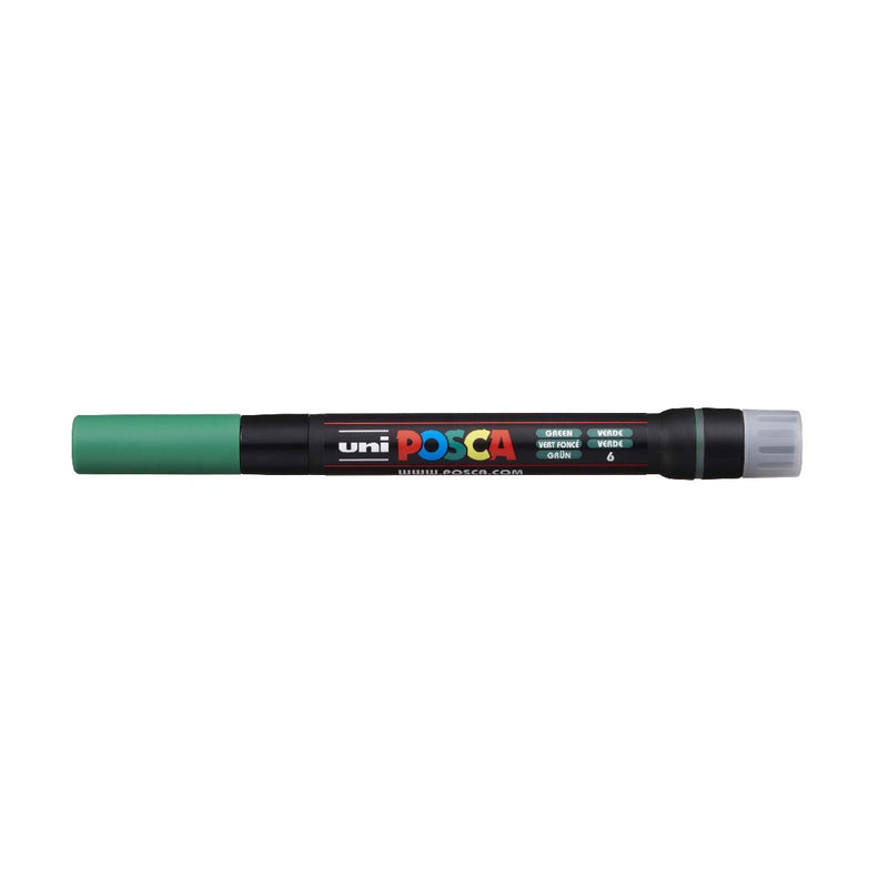 POSCA acrylmarker - brushpunt PCF-350 - 1-10 mm - groen