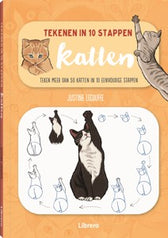 Boek - Tekenen in 10 Stappen - Katten