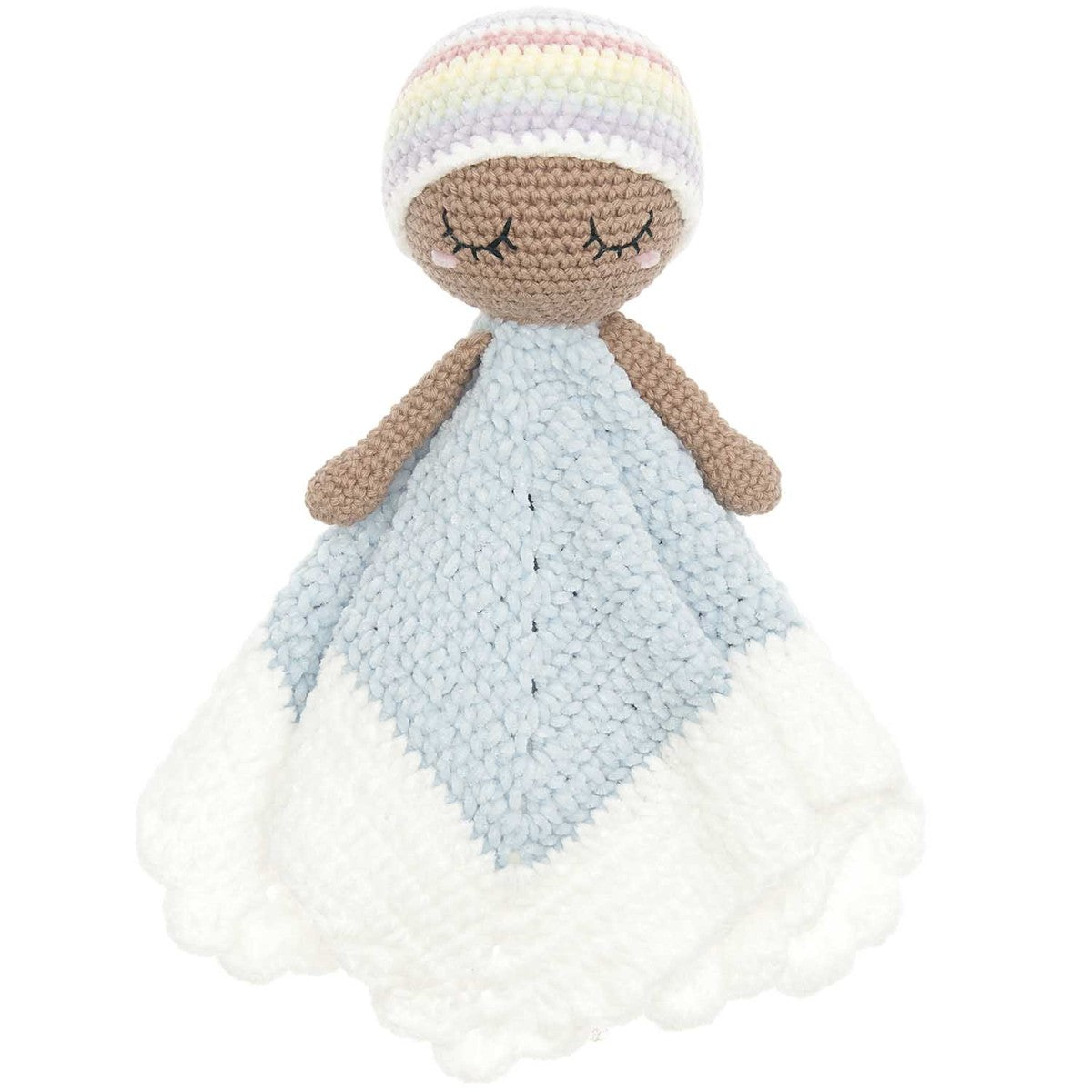 Ricorumi haakpakket Baby Blankies - pastel regenboog