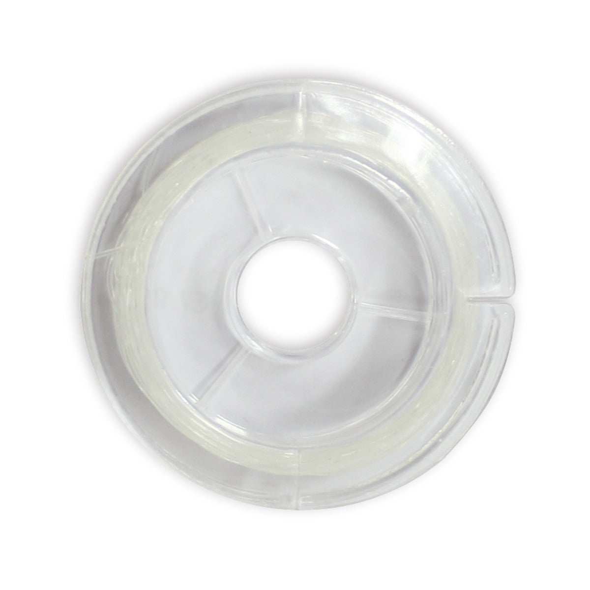 Nylondraad - elastisch - 0,5 mm - 10 meter - transparant