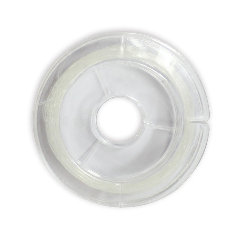 Nylondraad - elastisch - 0,5 mm - 10 meter - transparant