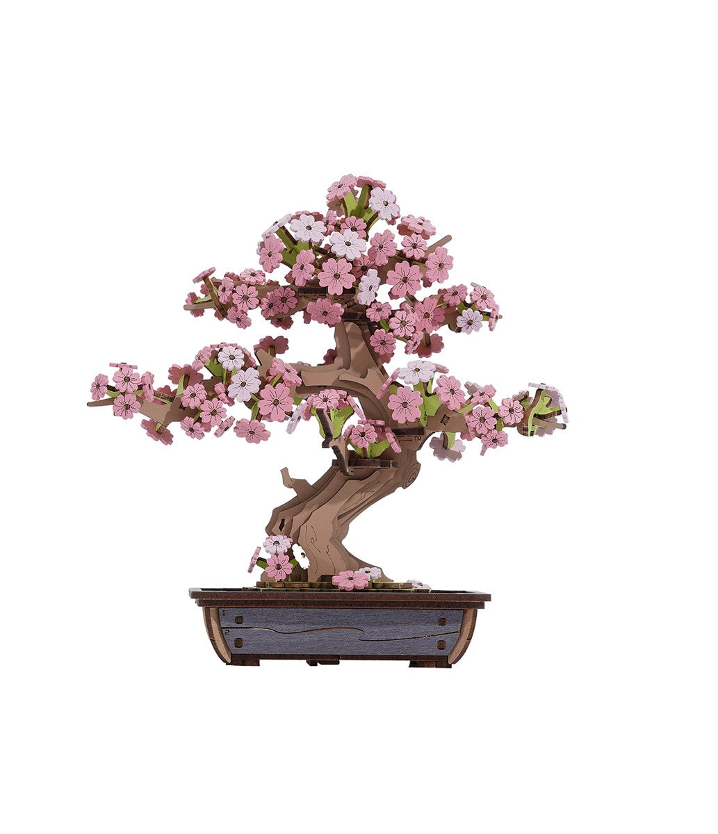 Robotime houten 3D puzzel - Sakura Bonsai