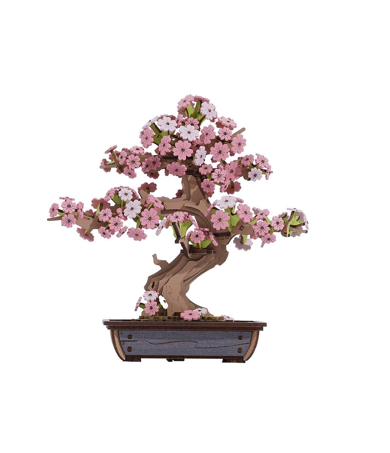 Robotime houten 3D puzzel - Sakura Bonsai