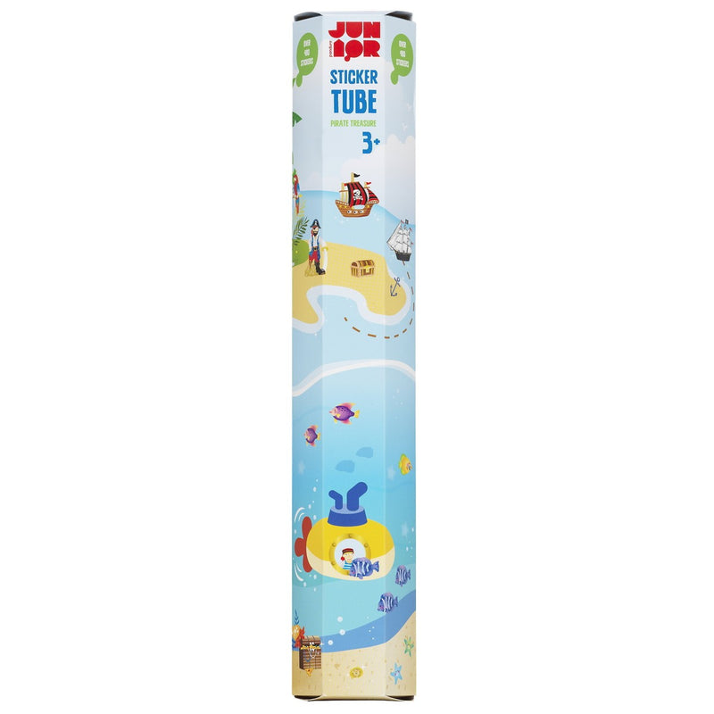 Sticker tube - 480 stuks - pirates