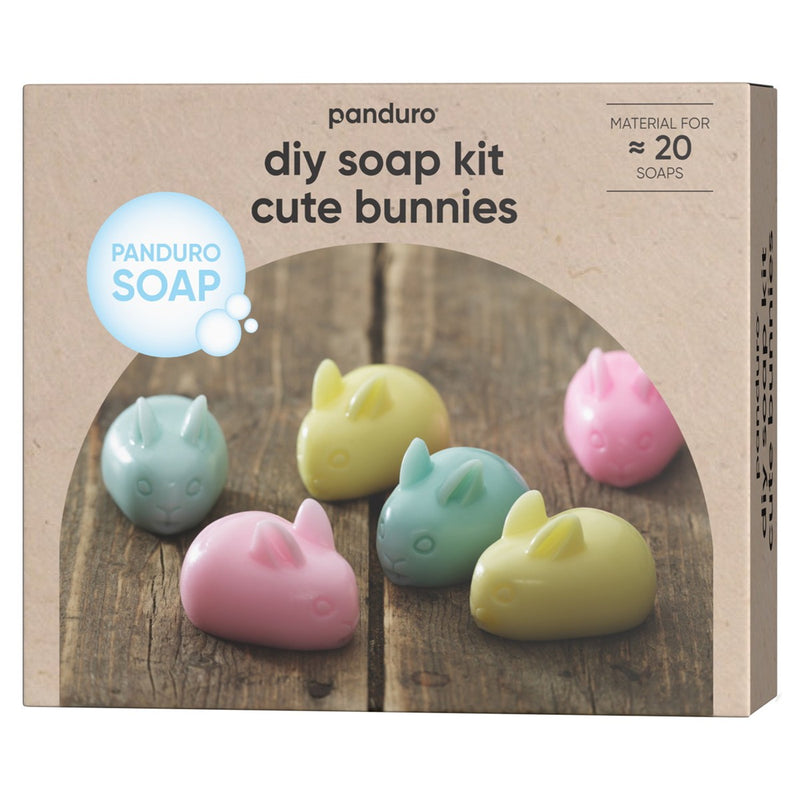 Panduro DIY kit - zeep - Cute Bunnies