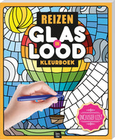 Kleurboek - Glas-in-lood - reizen