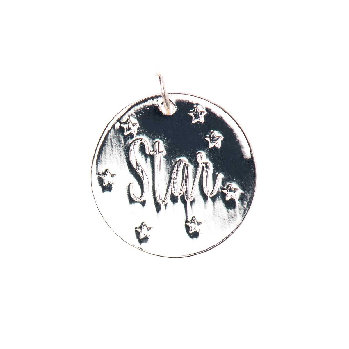 Mix It Up - hanger "star" 17 mm - zilverkleurig