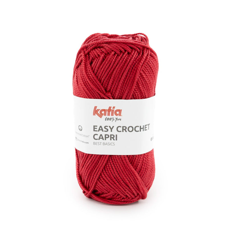 Katia Easy Crochet Capri - rood 121