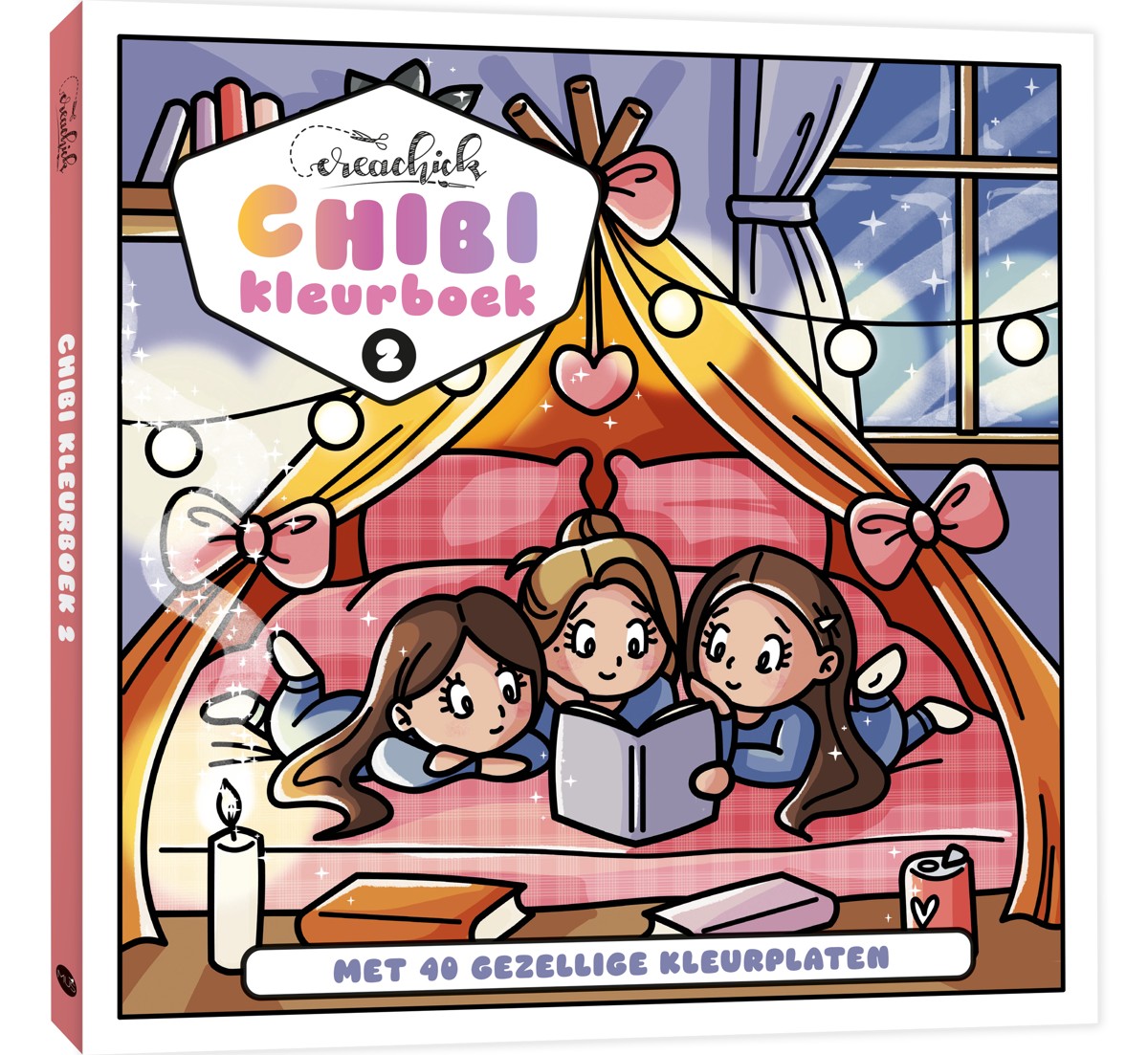Kleurboek - CreaChick Chibikleurboek 2