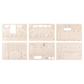 Houten 3D bouwset - camper