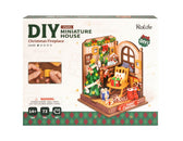 Robotime miniatuur DIY kit - Christmas Fireplace