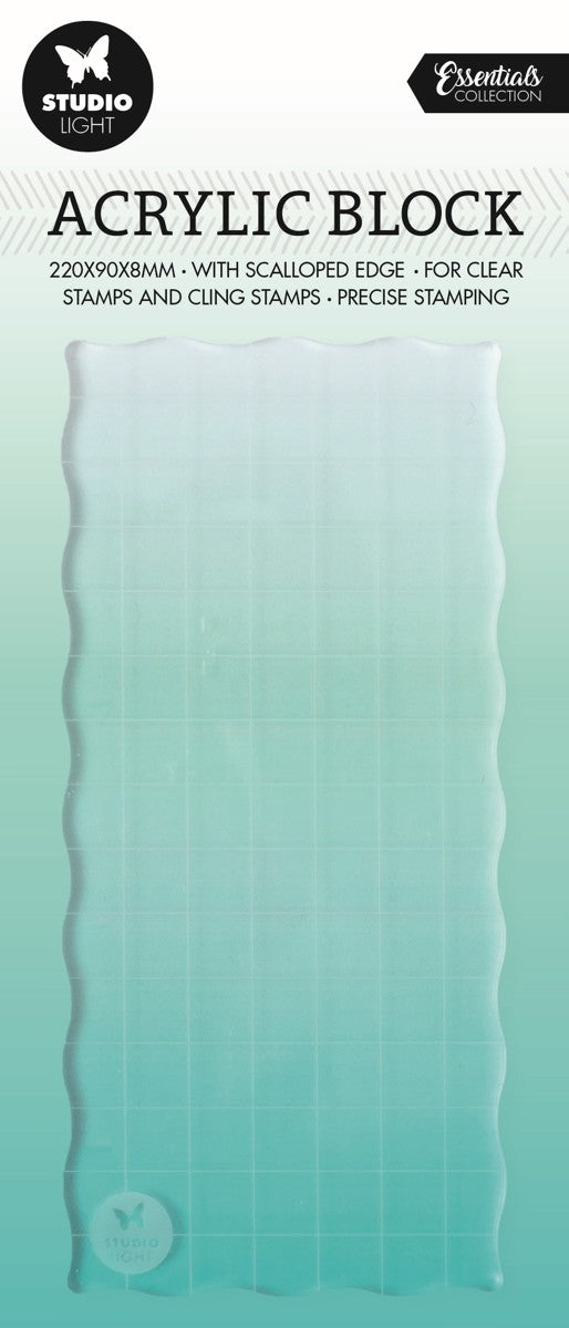 SL Essentials - clearstamp blok - 150x70x8 mm