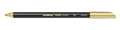 edding 1200 colour pen metallic - 1 tot 3 mm - goud