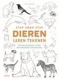 Boek - Stap voor stap dieren leren tekenen