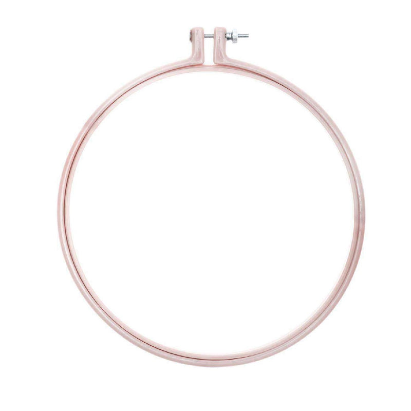 Borduurring kunststof - 20,3 cm - mauve