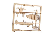 Ugears houten 2.5D puzzel - Fighter Aircraft