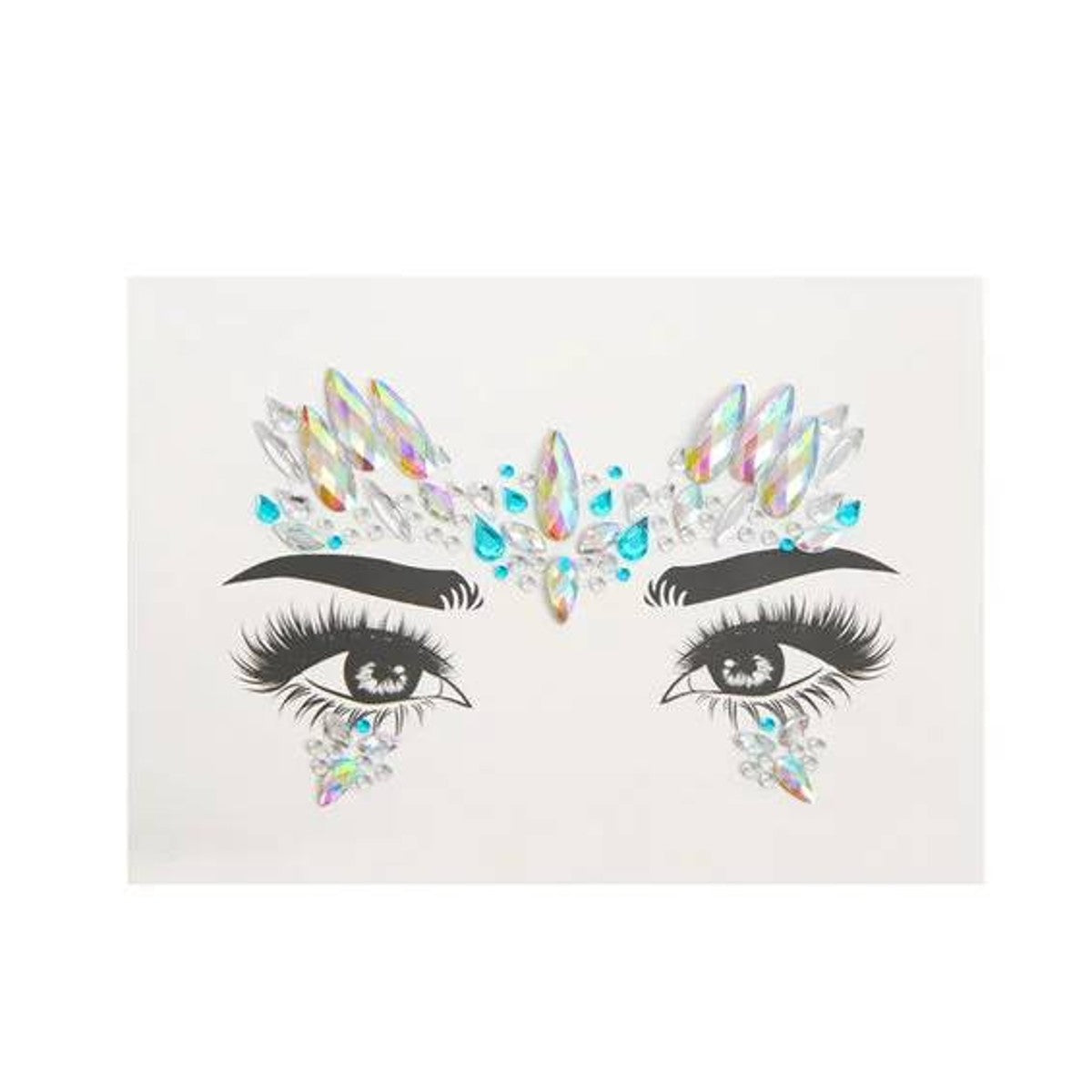 Panduro Face Jewels - snow queen