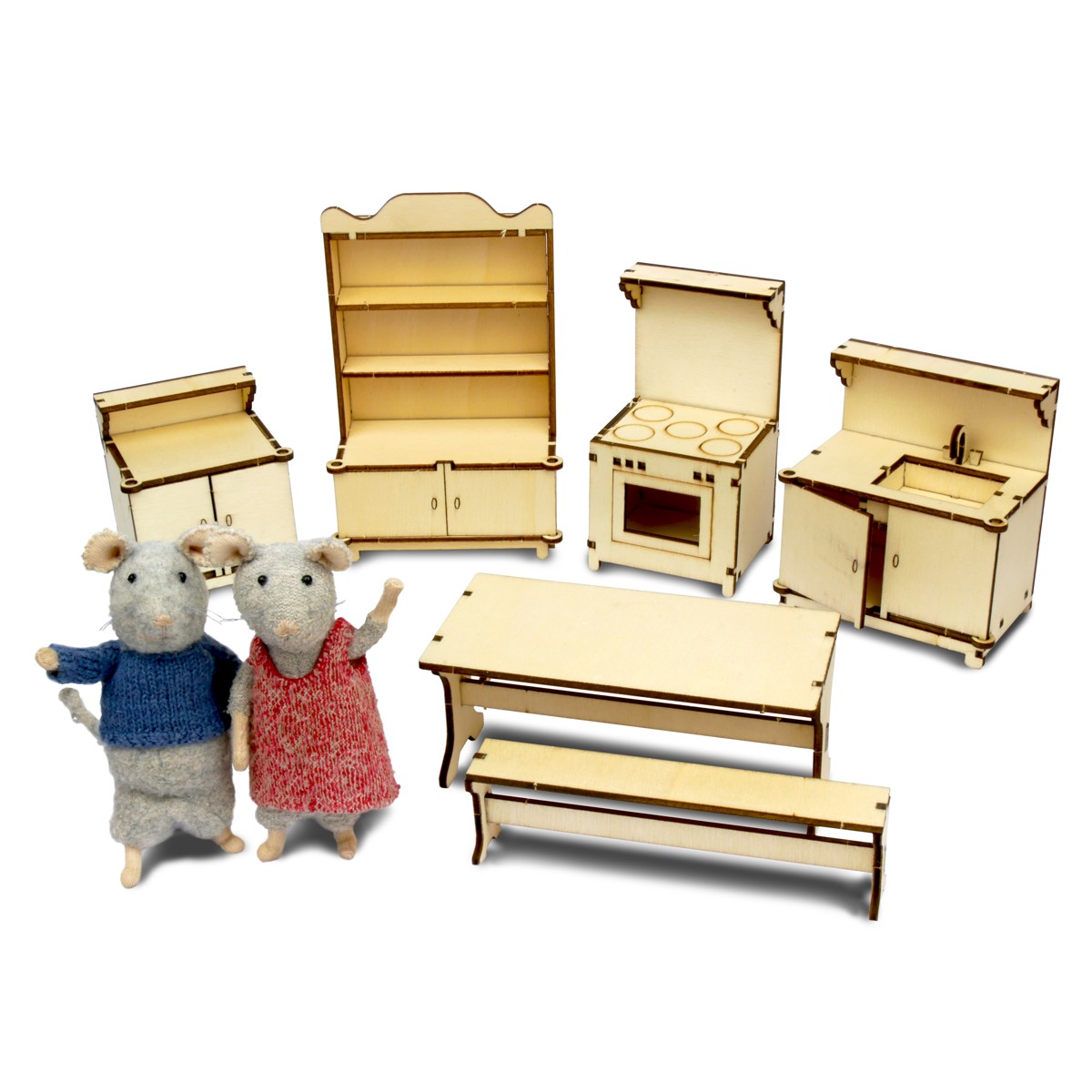 Het Muizenhuis - meubelkit - keuken