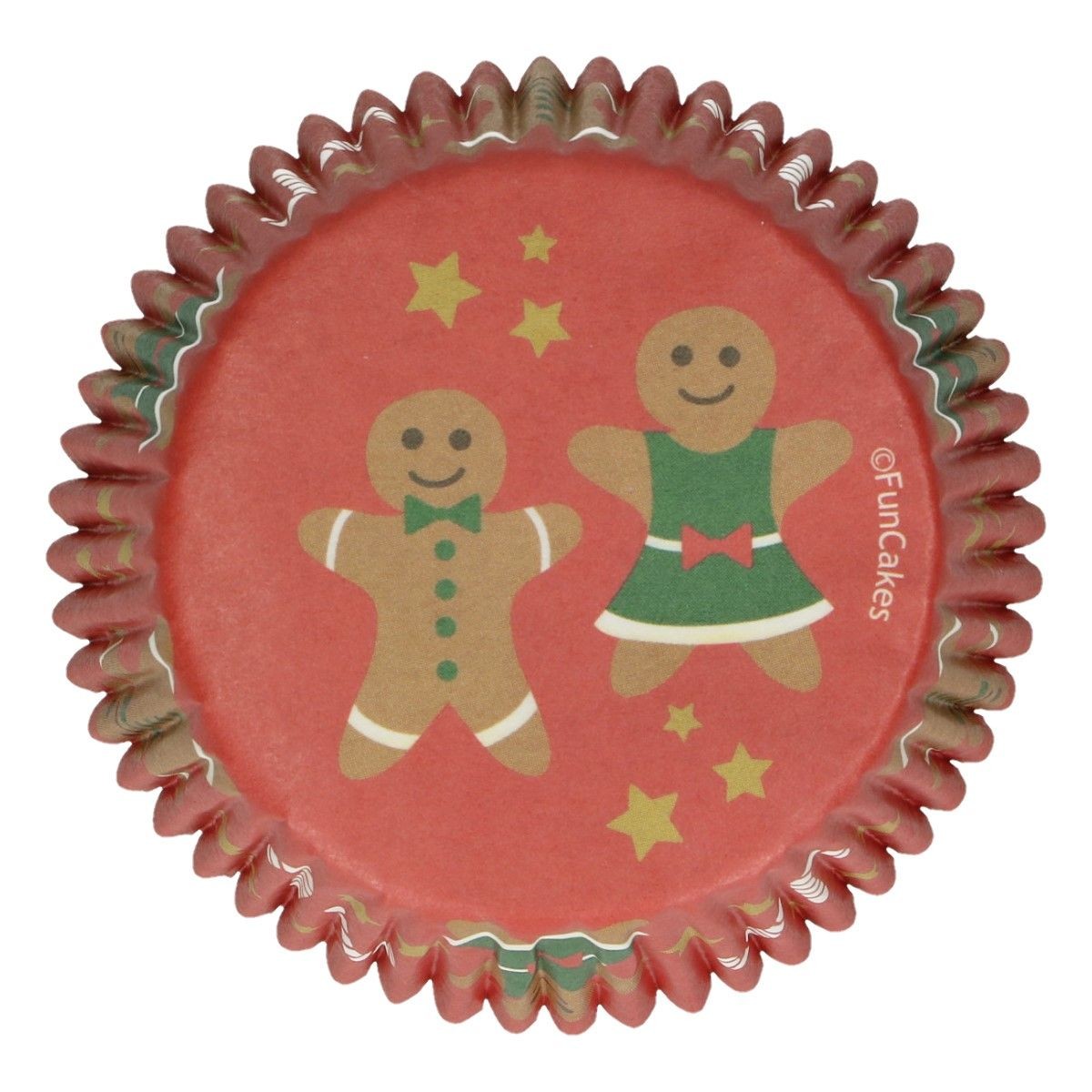 FunCakes baking cups - gingerbread
