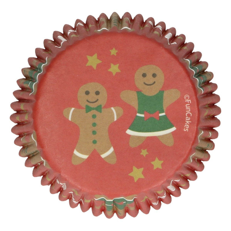 FunCakes baking cups - gingerbread