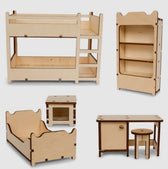 Het Muizenhuis - meubelkit - kinderkamer